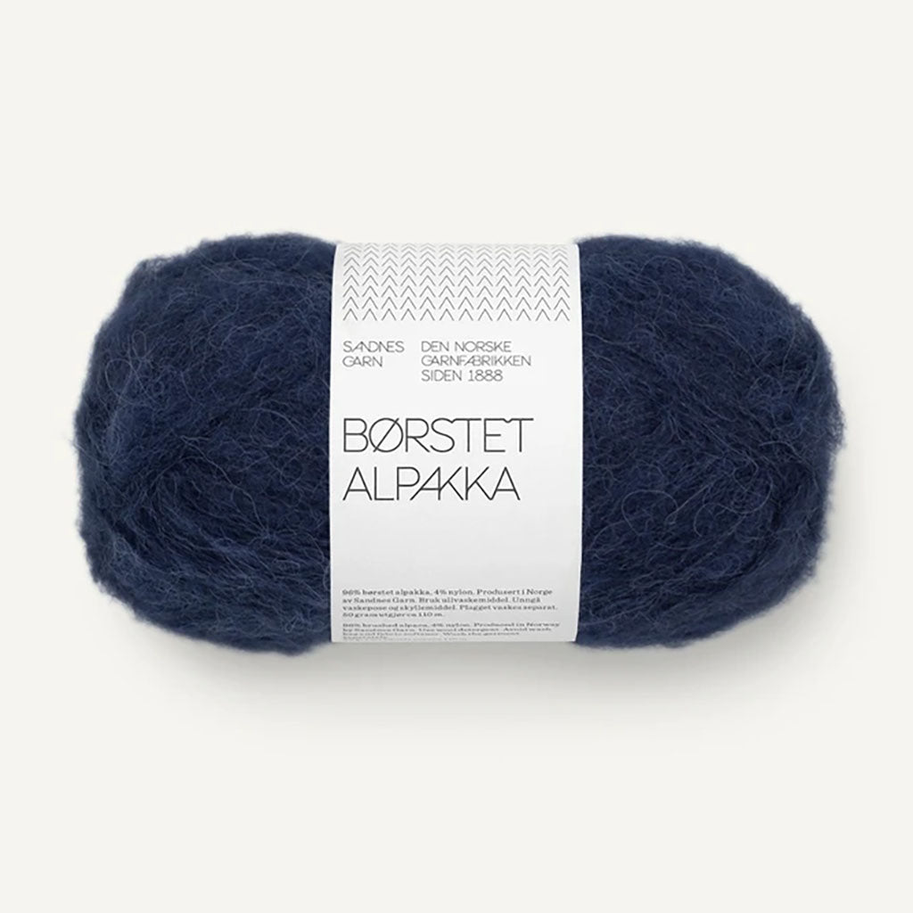 BØRSTET ALPAKKA 50G