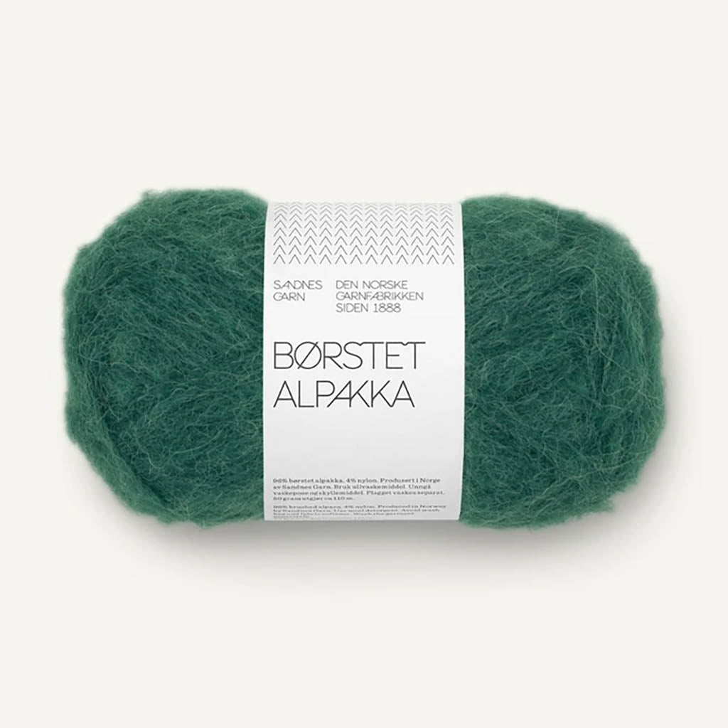 BØRSTET ALPAKKA 50G
