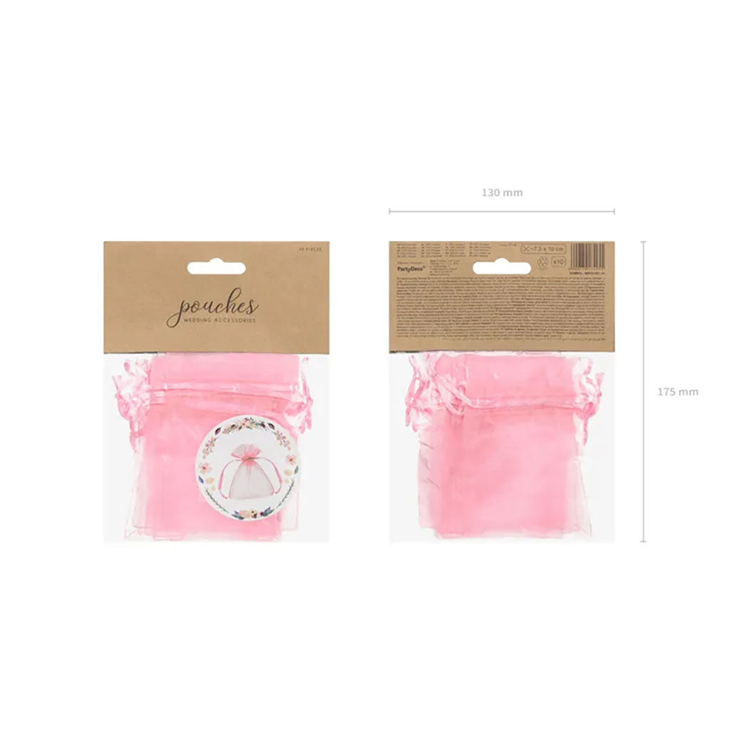 ORGANZA PUSSI 10KPL