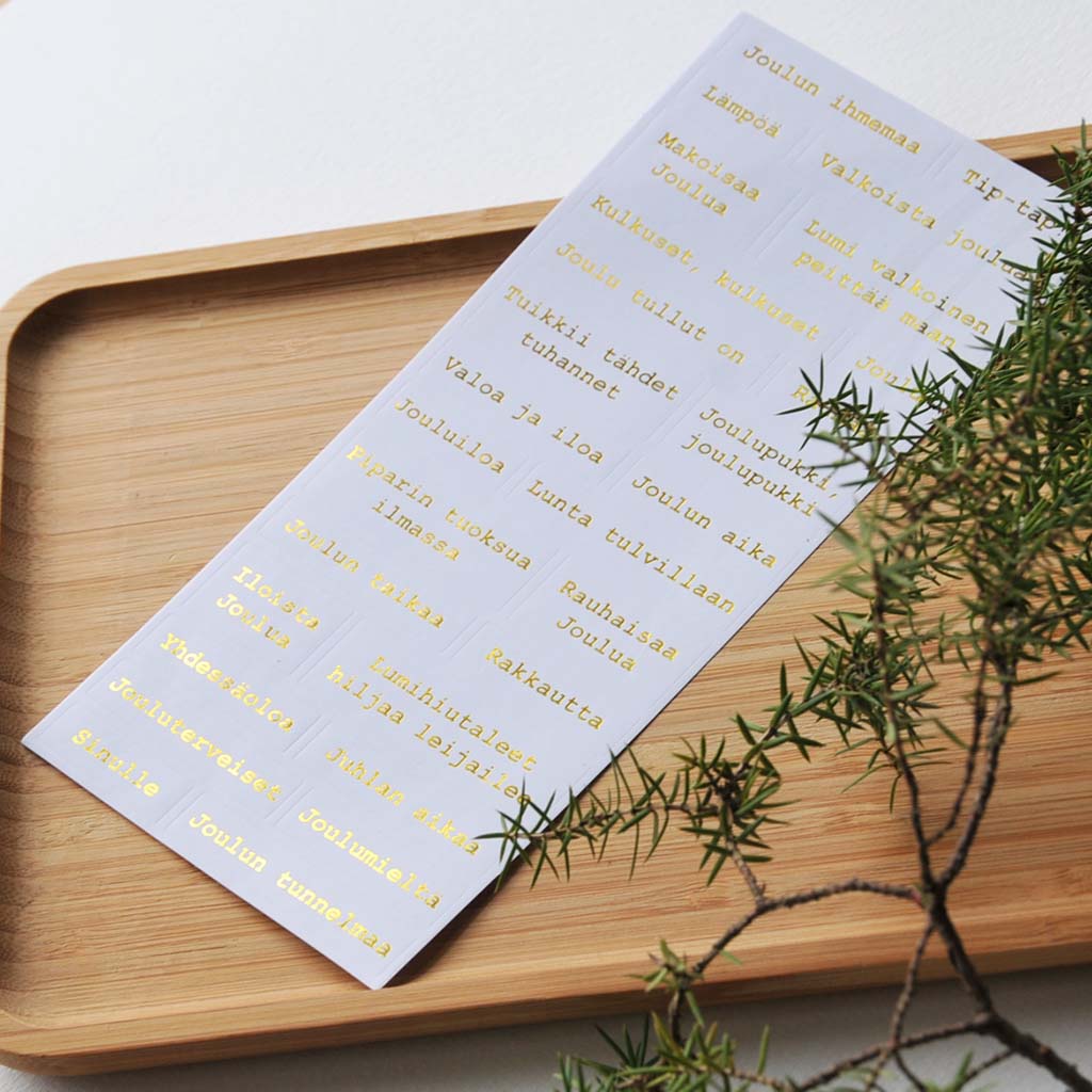 TEKSTITARRAT | JOULUSANONNAT