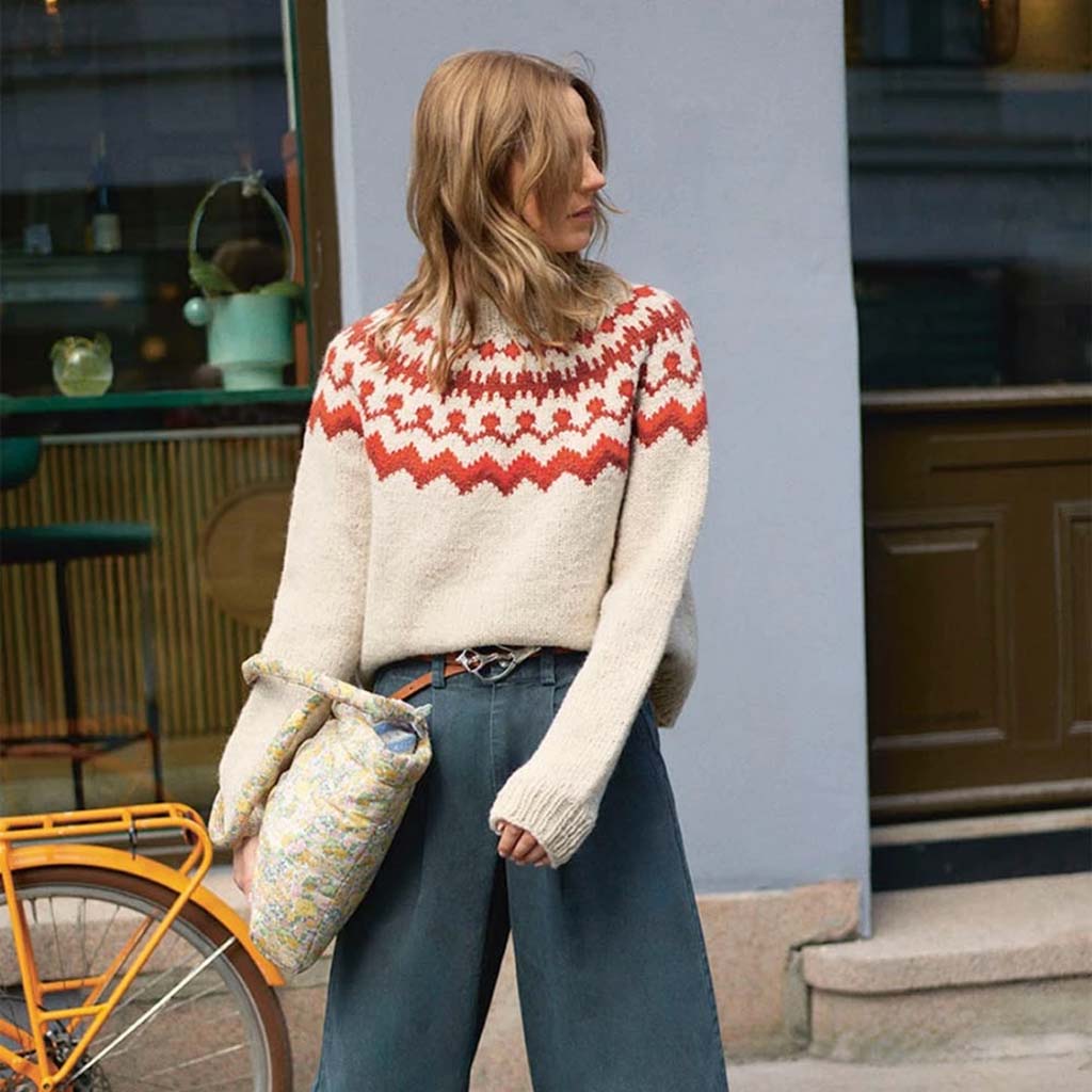 NEULEOHJE | TINDE LADIES SWEATER – 75 NR. 1