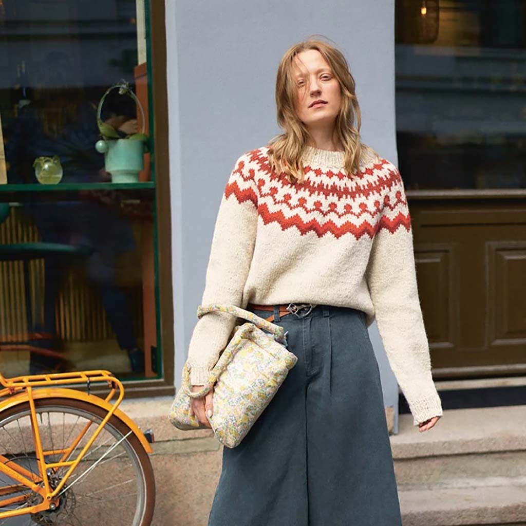 NEULEOHJE | TINDE LADIES SWEATER – 75 NR. 1