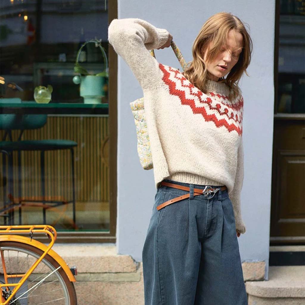 NEULEOHJE | TINDE LADIES SWEATER – 75 NR. 1