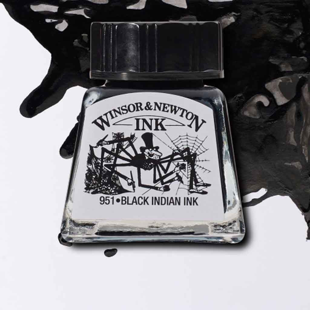 DRAWING INK -MUSTE 14ML