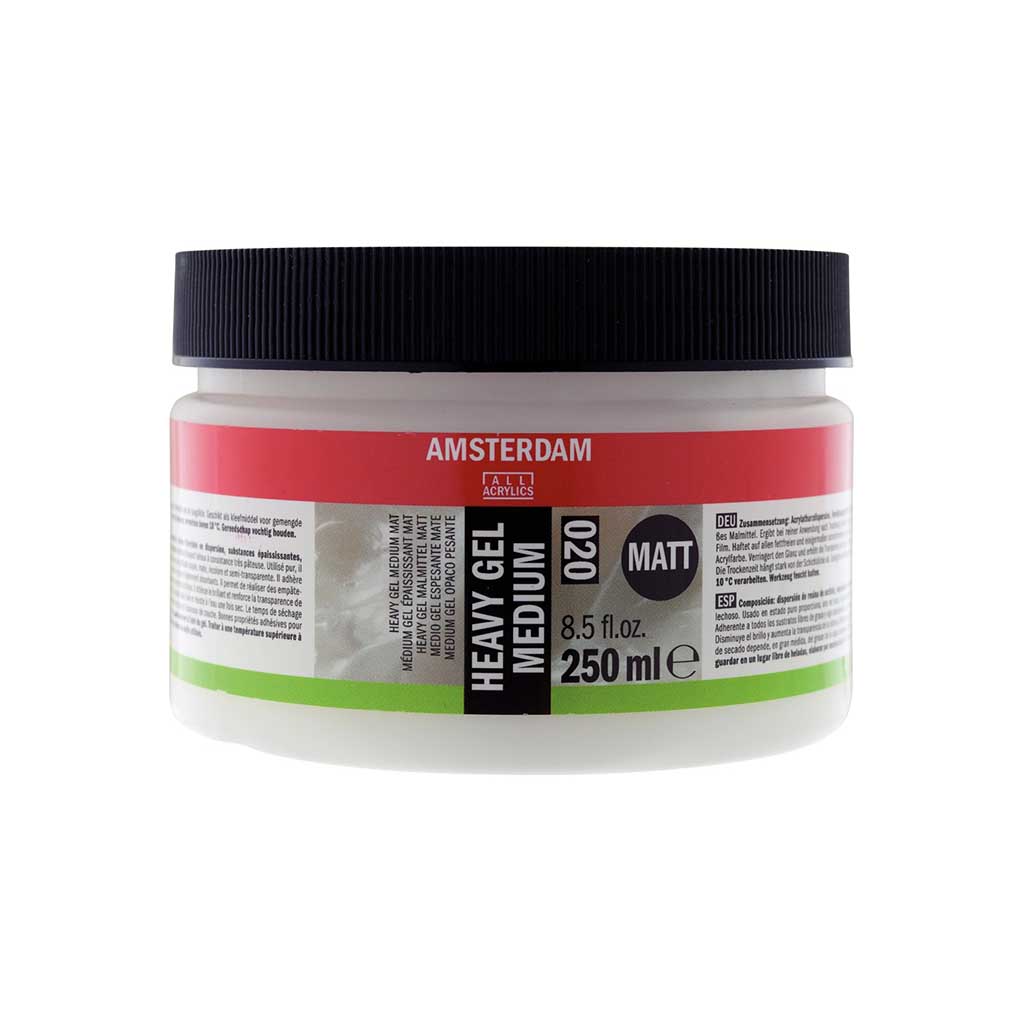 AMSTERDAM HEAVY GEL MEDIUM 250ML